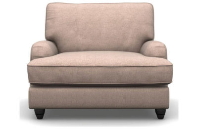 Heart of House Adeline Fabric Chair - Mushroom